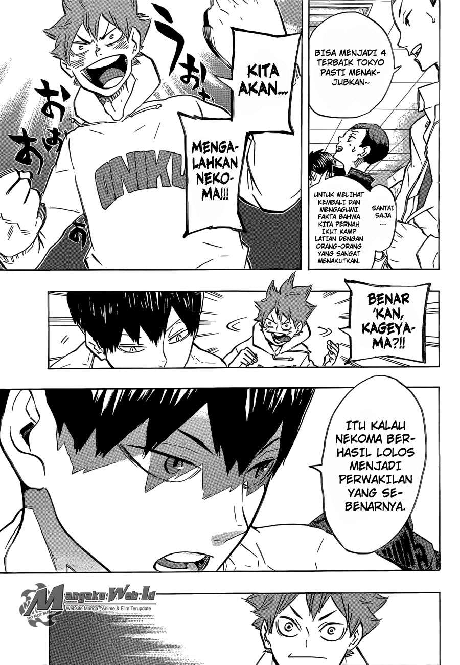 Haikyuu!! Chapter 190 - halaman 13