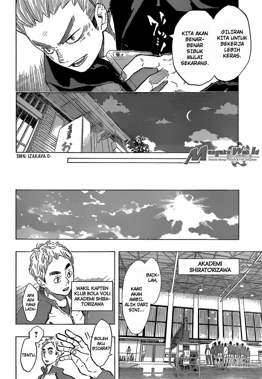 Haikyuu!! Chapter 190 - halaman 3