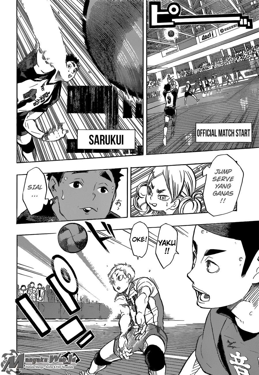 Haikyuu!! Chapter 191 - halaman 10