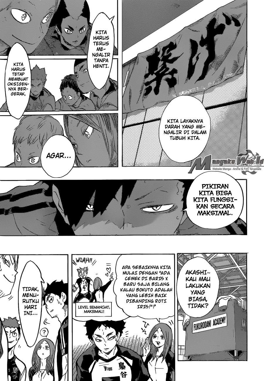 Haikyuu!! Chapter 191 - halaman 8