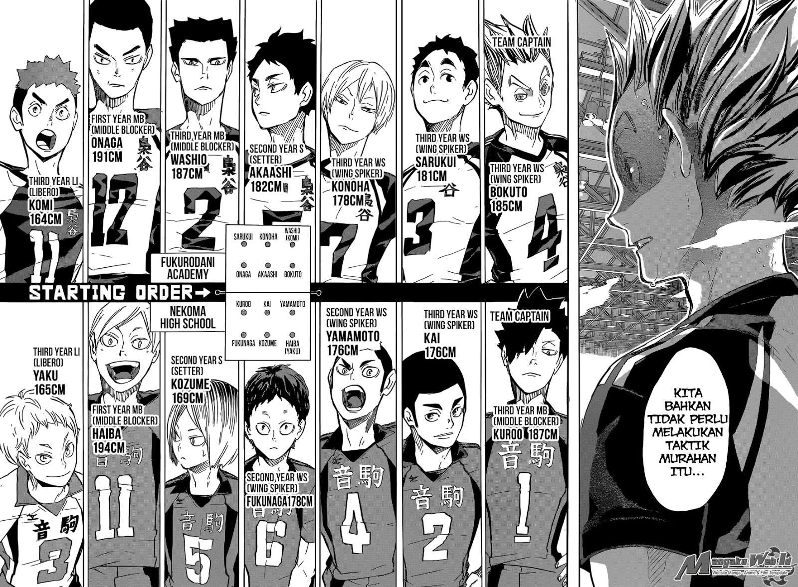 Haikyuu!! Chapter 191 - halaman 9
