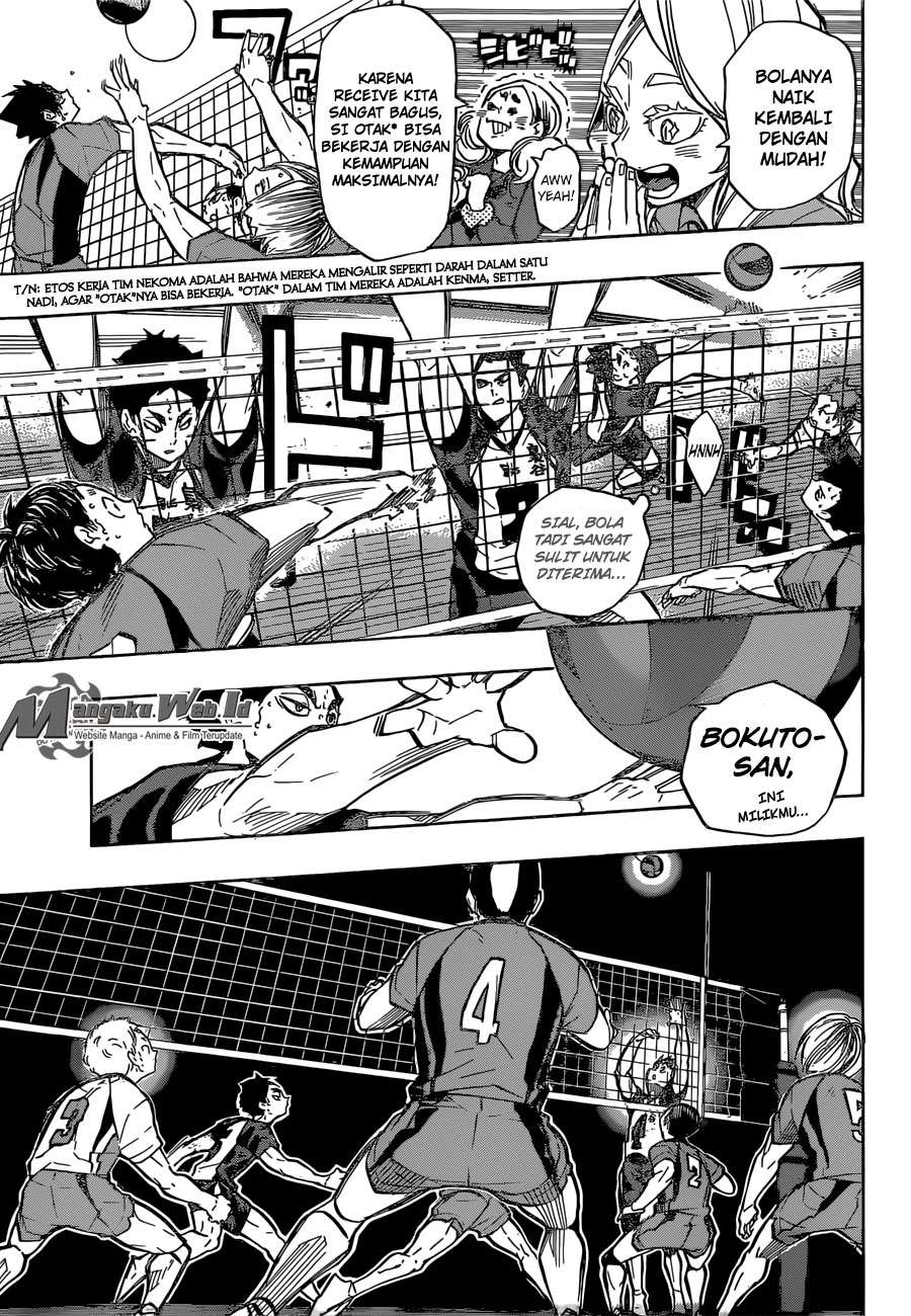 Haikyuu!! Chapter 192 - halaman 10