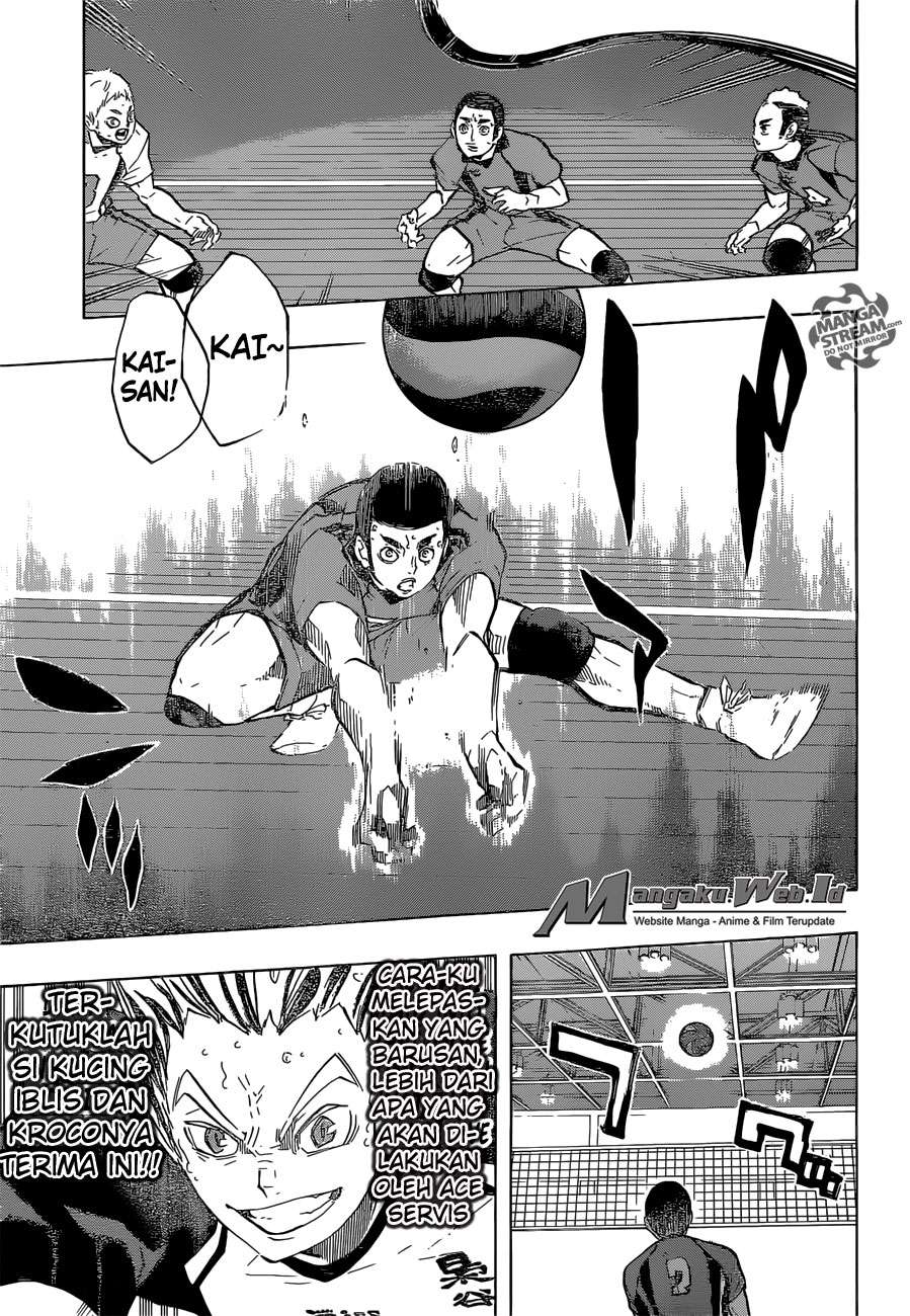 Haikyuu!! Chapter 193 - halaman 15