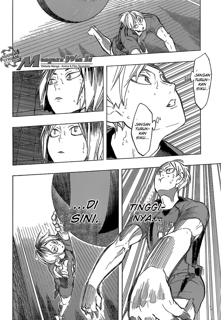 Haikyuu!! Chapter 193 - halaman 16