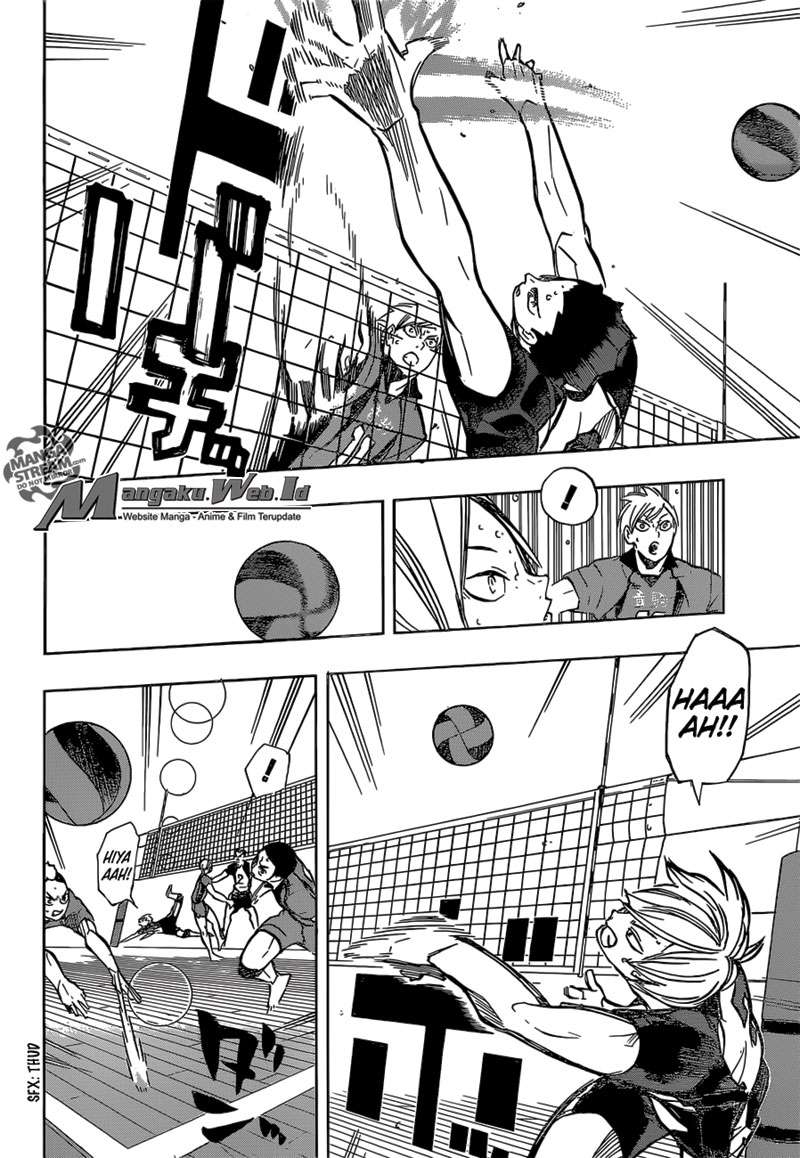 Haikyuu!! Chapter 193 - halaman 18