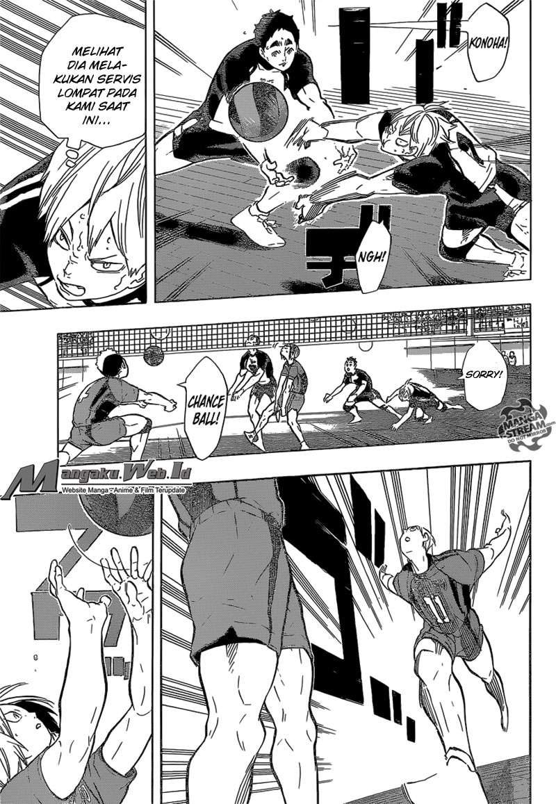 Haikyuu!! Chapter 193 - halaman 9