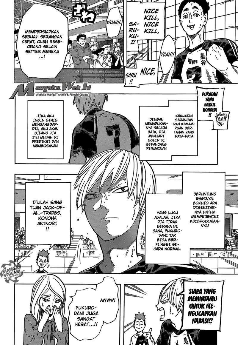 Haikyuu!! Chapter 194 - halaman 17