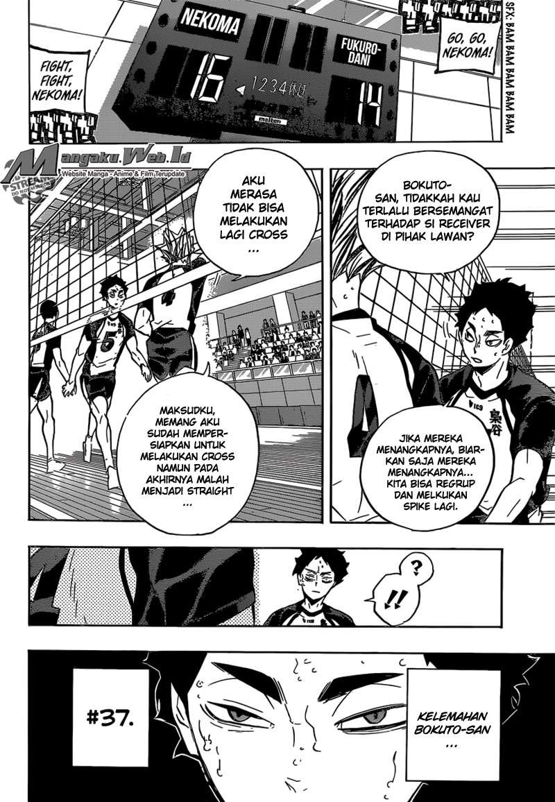 Haikyuu!! Chapter 194 - halaman 20