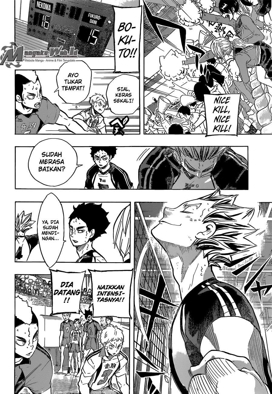 Haikyuu!! Chapter 195 - halaman 8