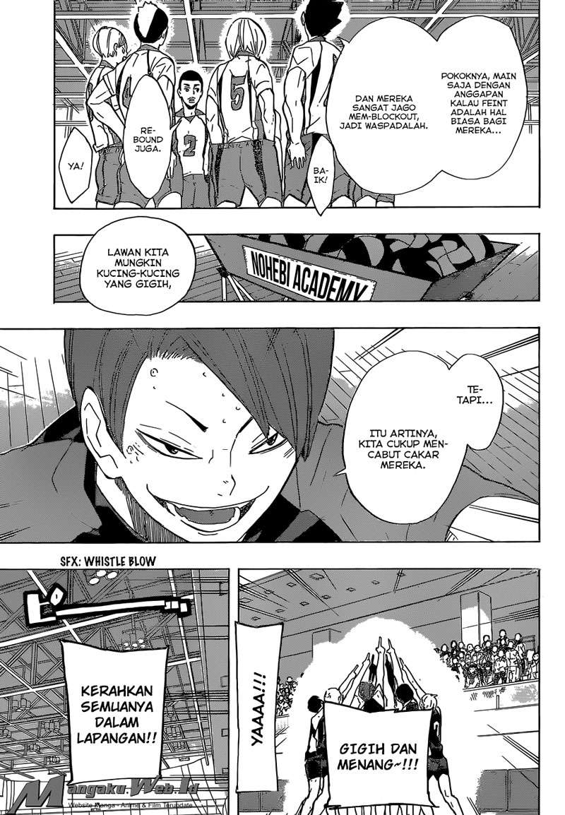 Haikyuu!! Chapter 196 - halaman 14