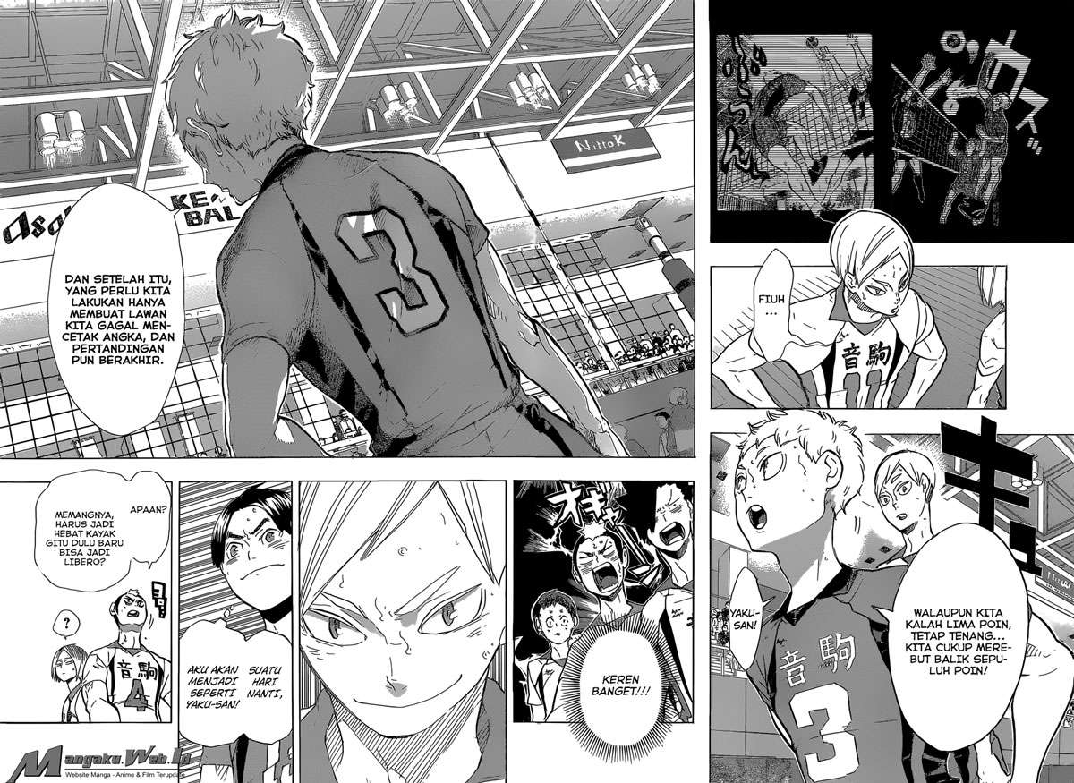 Haikyuu!! Chapter 196 - halaman 16
