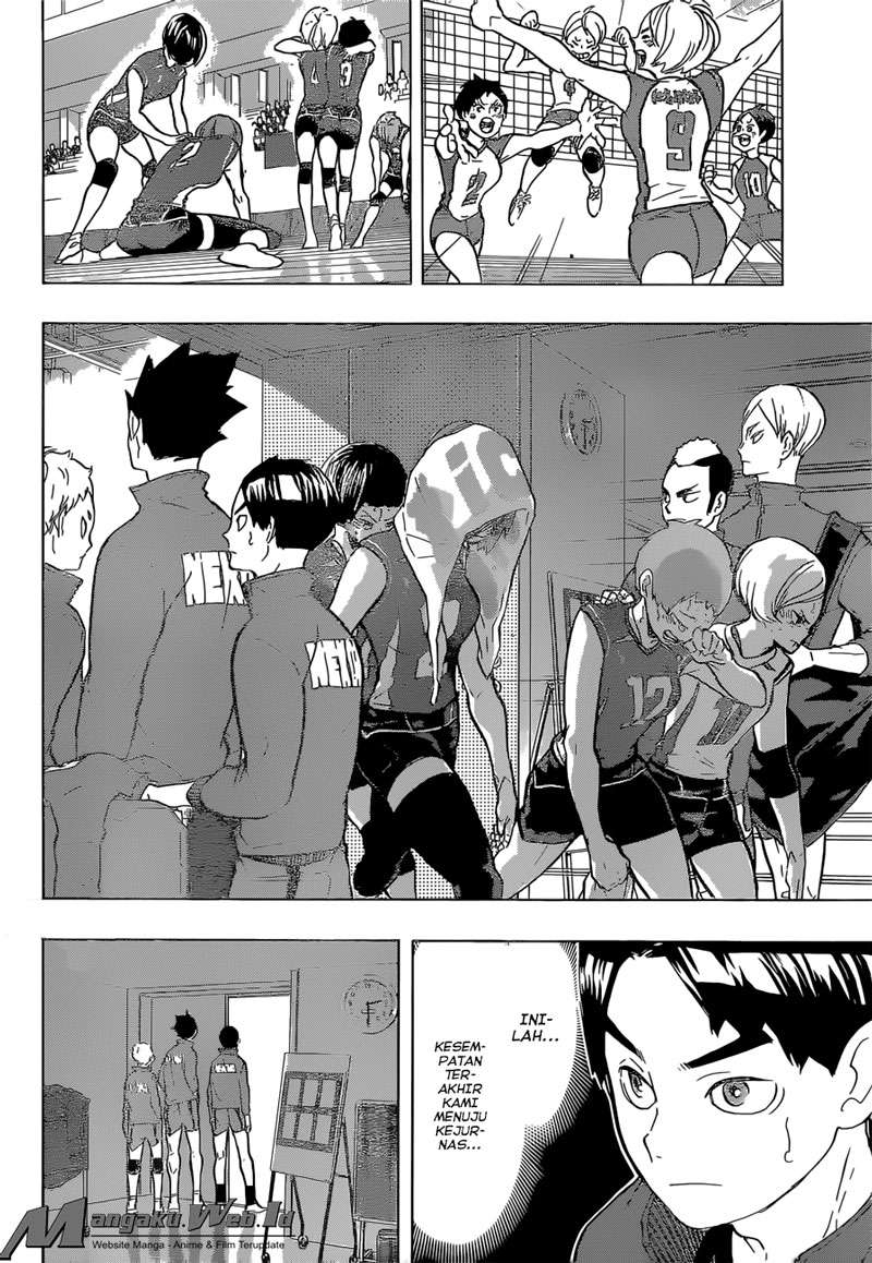 Haikyuu!! Chapter 196 - halaman 9