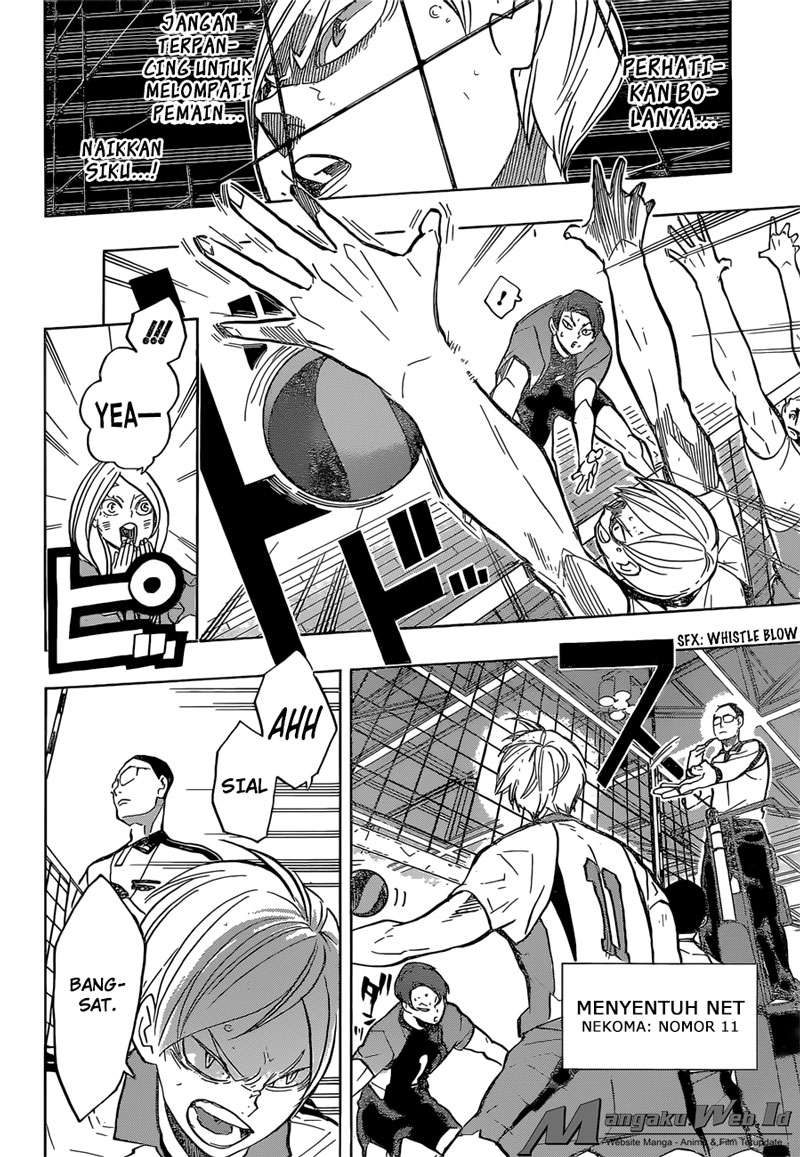 Haikyuu!! Chapter 197 - halaman 15