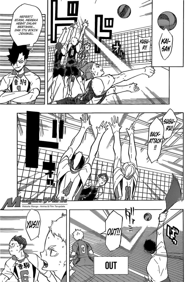 Haikyuu!! Chapter 197 - halaman 8