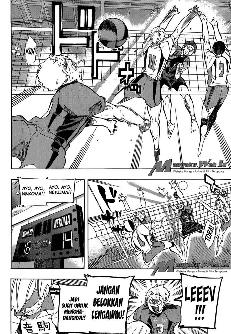 Haikyuu!! Chapter 198 - halaman 8
