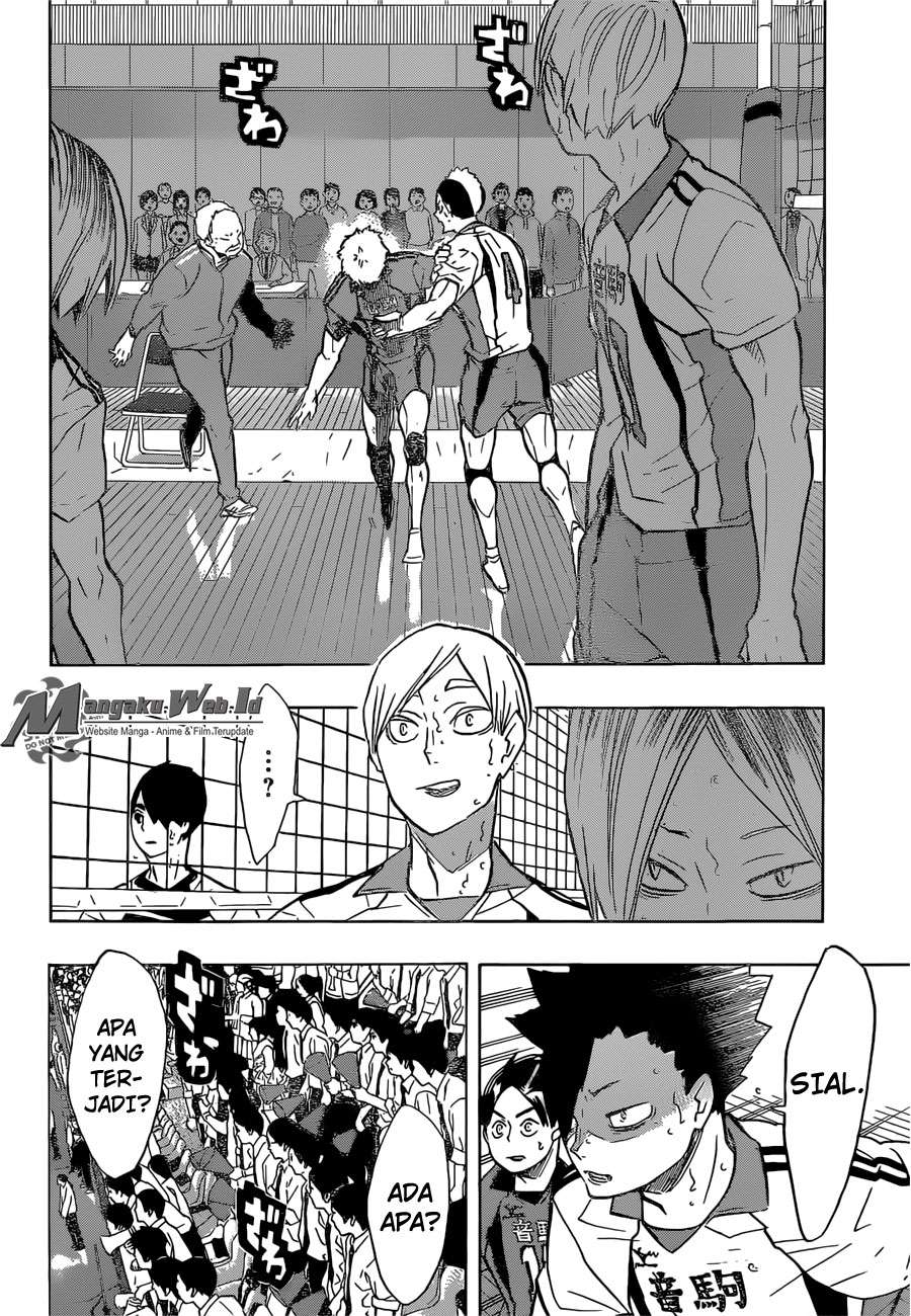 Haikyuu!! Chapter 199 - halaman 10