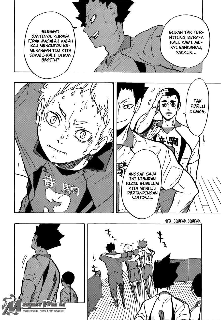 Haikyuu!! Chapter 199 - halaman 14