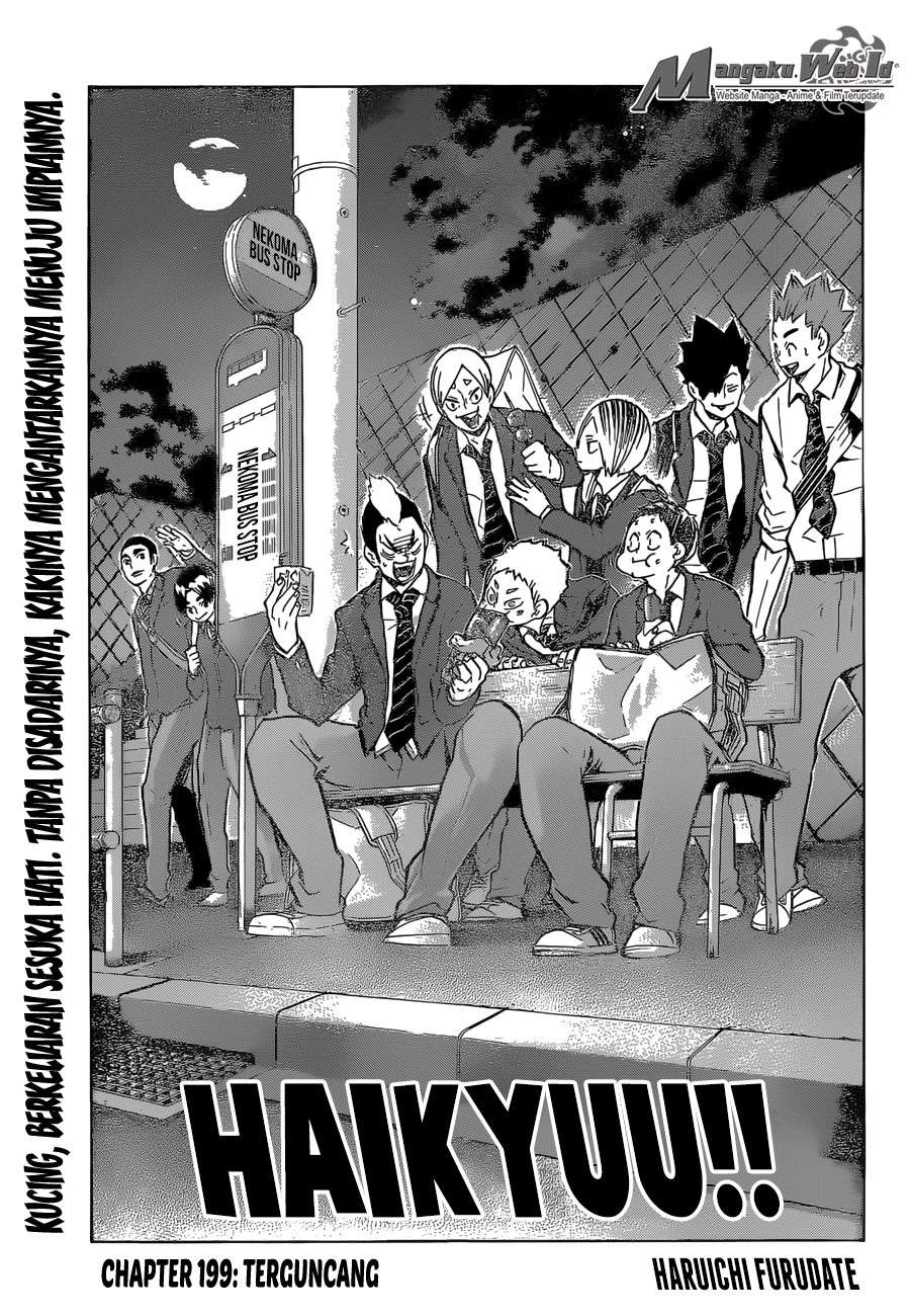 Haikyuu!! Chapter 199 - halaman 7
