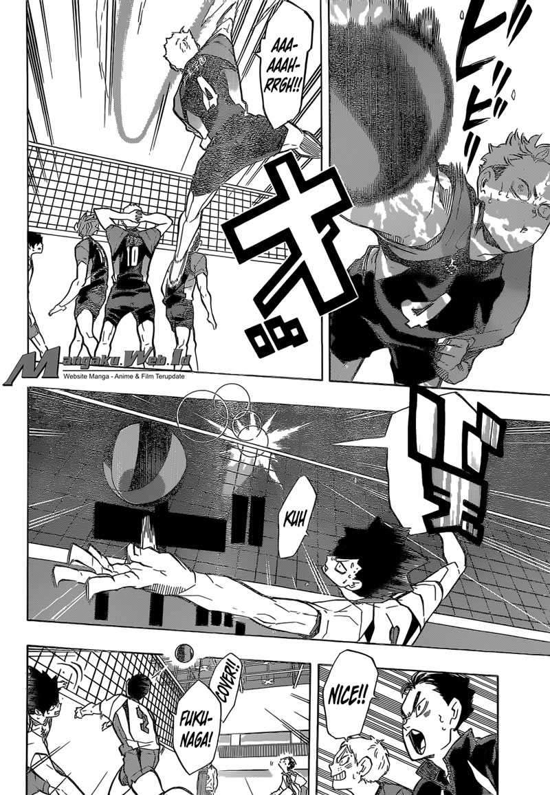 Haikyuu!! Chapter 203 - halaman 12