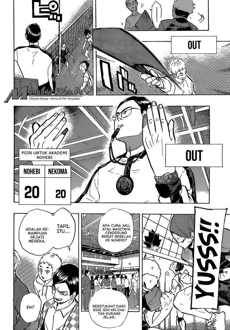 Haikyuu!! Chapter 203 - halaman 14