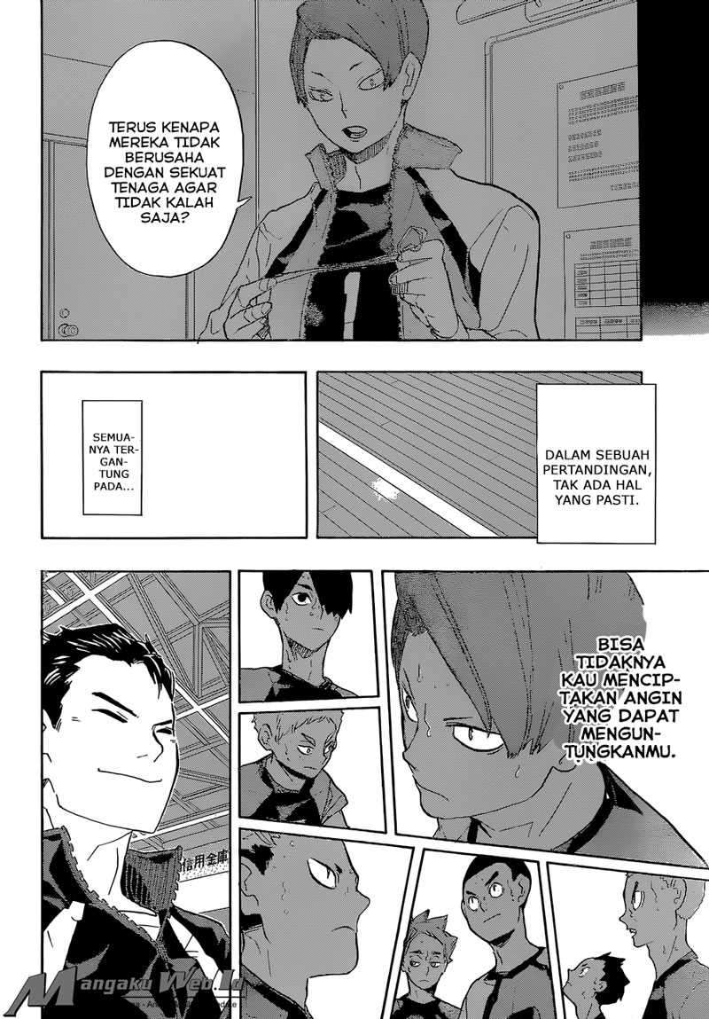 Haikyuu!! Chapter 203 - halaman 16