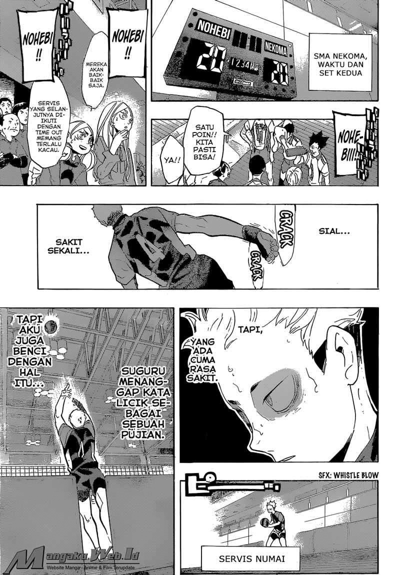 Haikyuu!! Chapter 203 - halaman 17