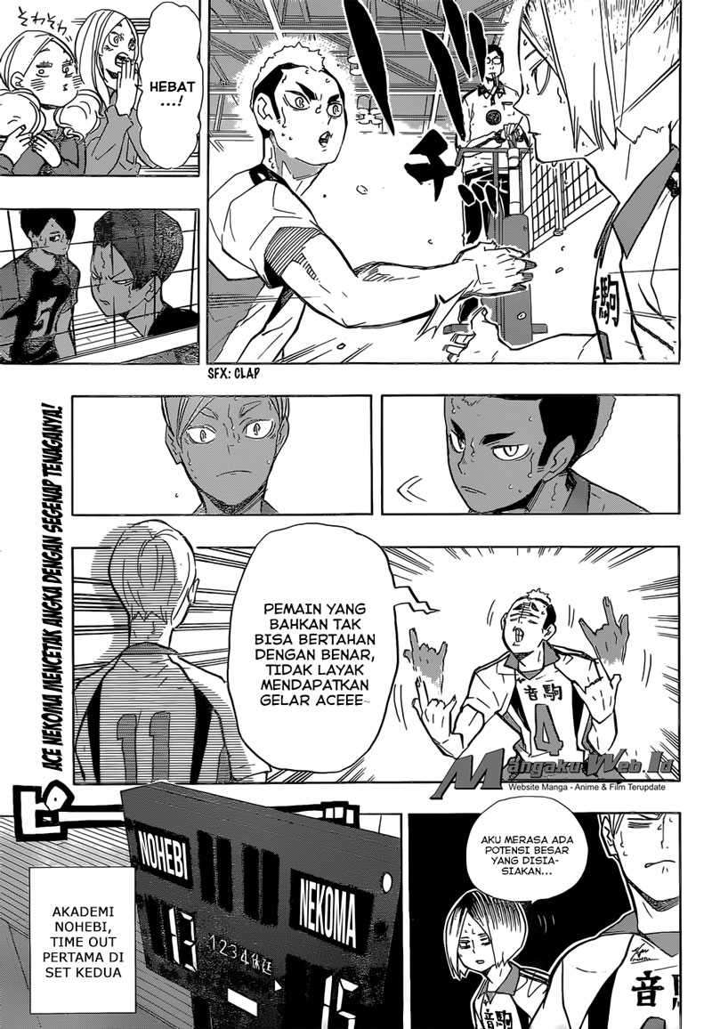 Haikyuu!! Chapter 203 - halaman 3