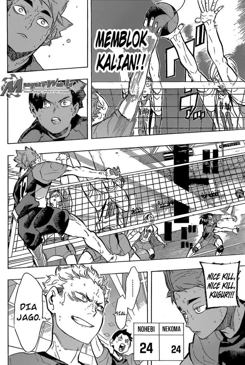 Haikyuu!! Chapter 204 - halaman 17