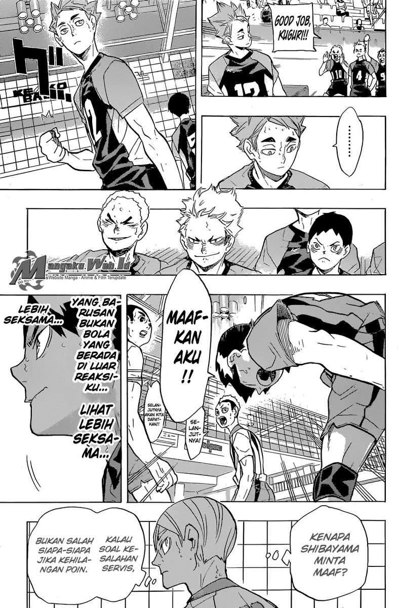 Haikyuu!! Chapter 204 - halaman 18