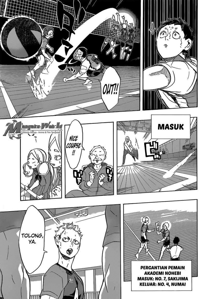 Haikyuu!! Chapter 204 - halaman 6