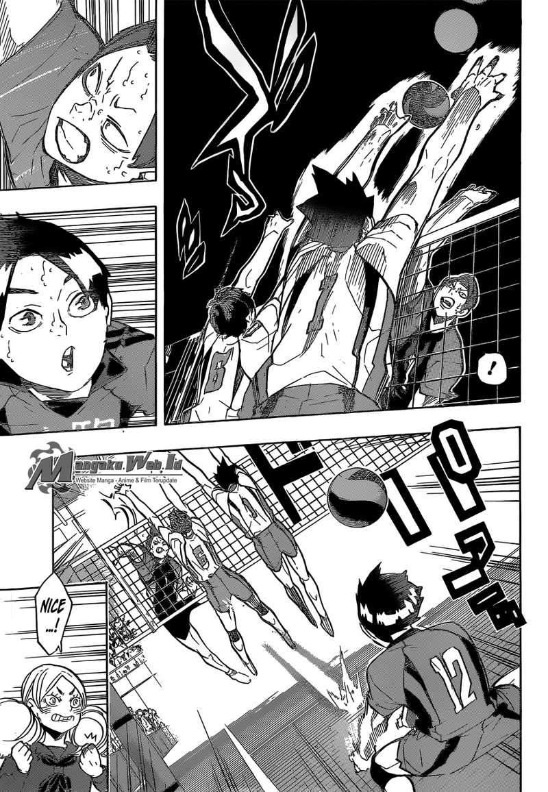 Haikyuu!! Chapter 204 - halaman 8