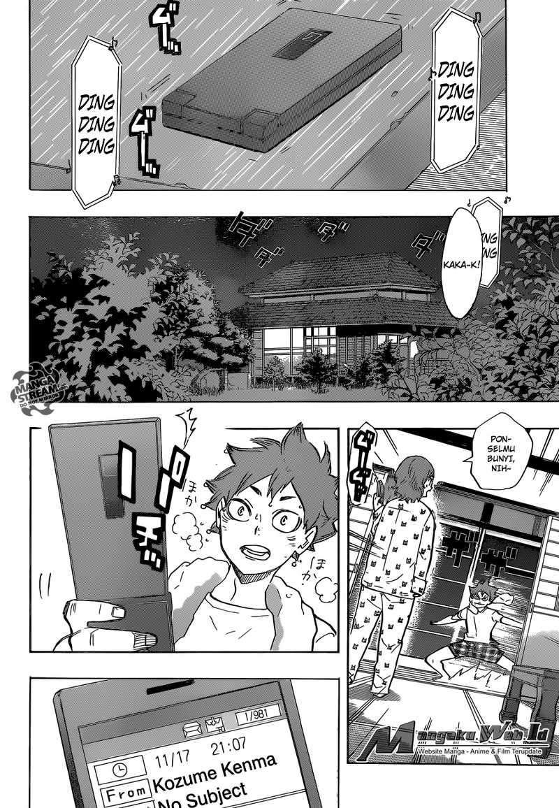 Haikyuu!! Chapter 206 - halaman 16