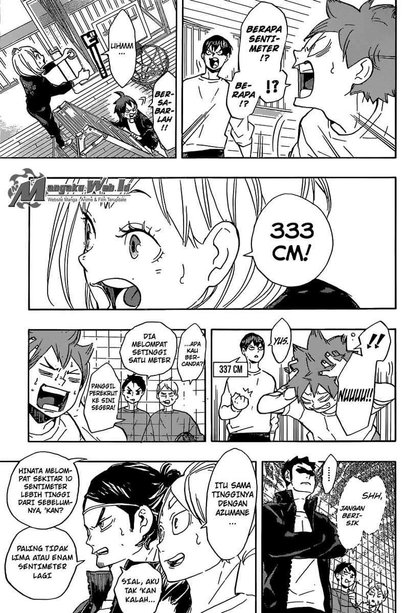 Haikyuu!! Chapter 207 - halaman 16