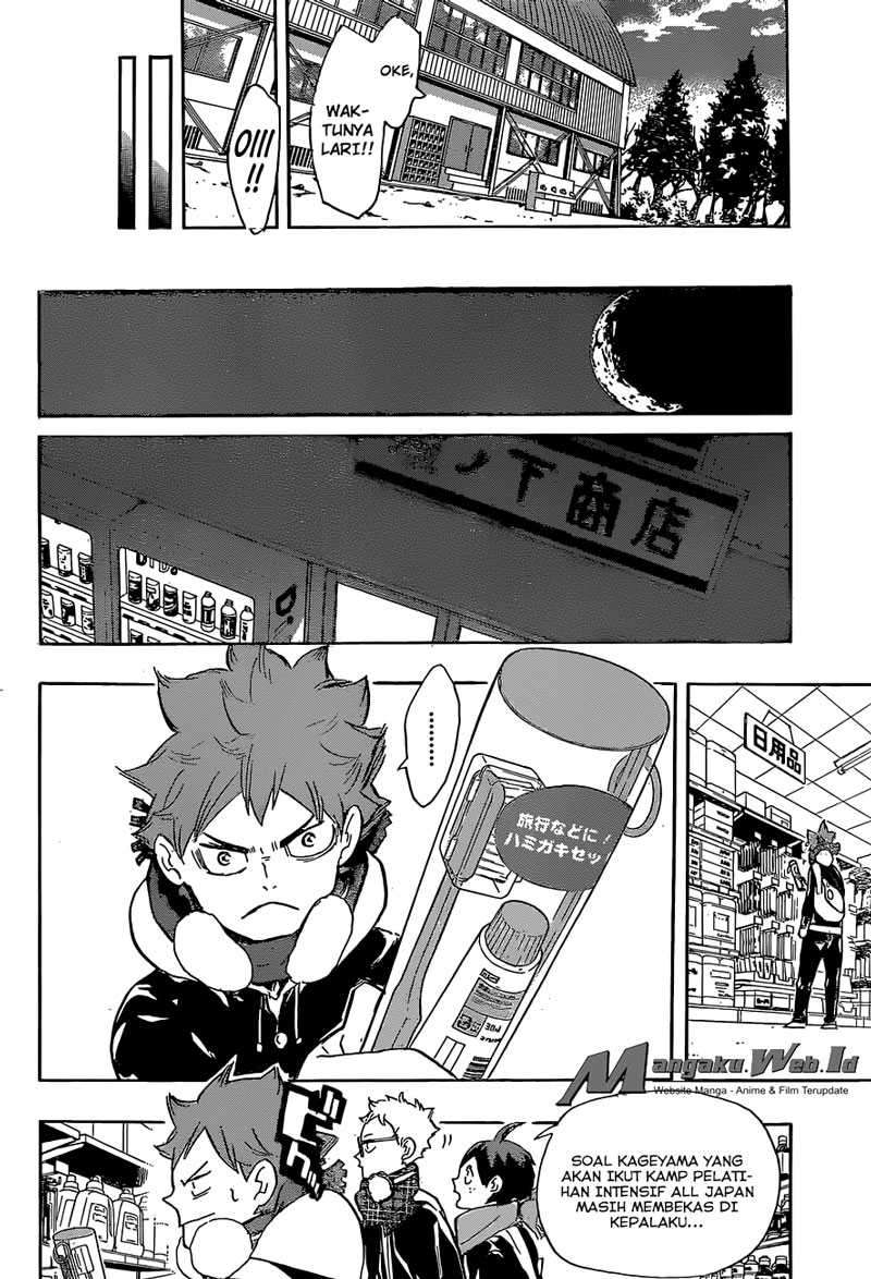 Haikyuu!! Chapter 208 - halaman 14