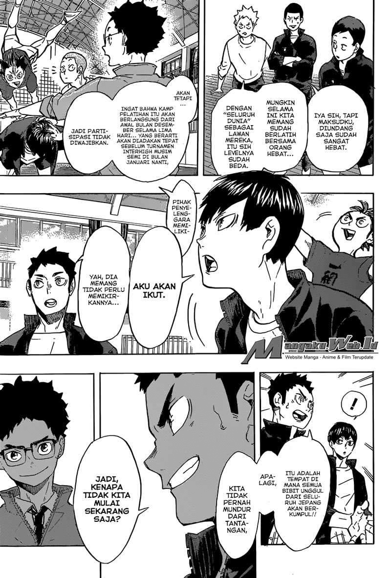 Haikyuu!! Chapter 208 - halaman 7