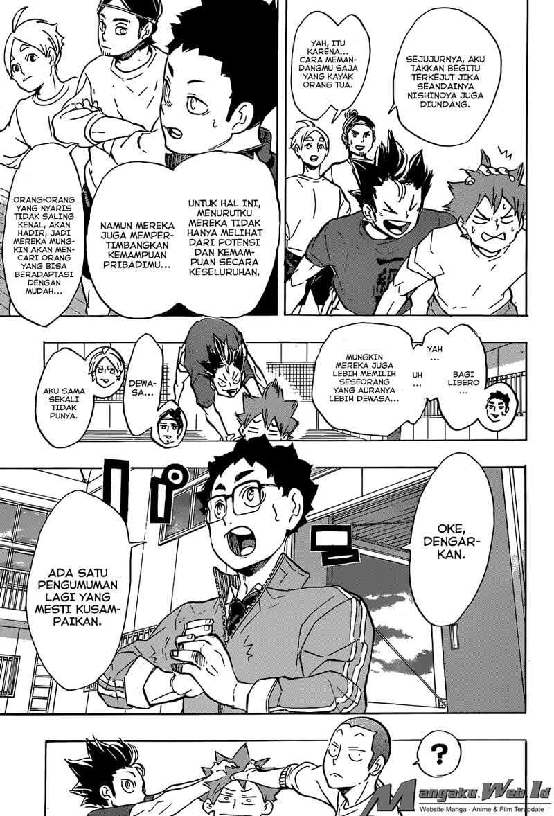 Haikyuu!! Chapter 208 - halaman 9