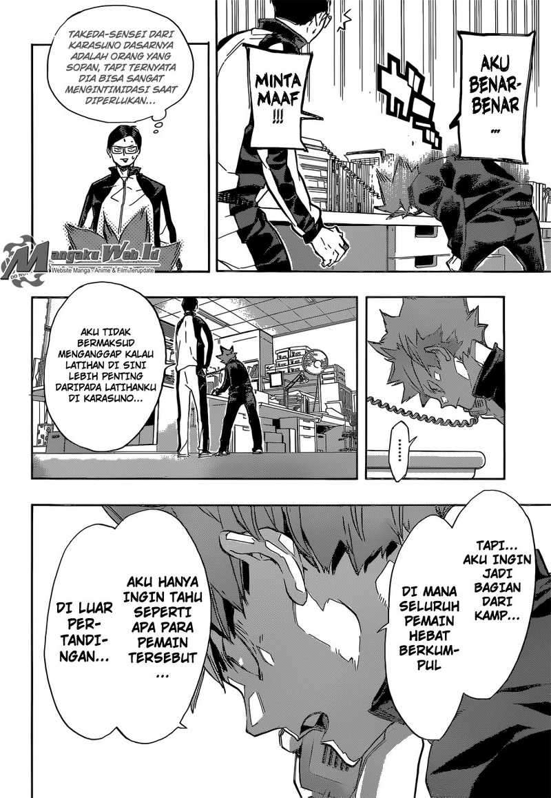 Haikyuu!! Chapter 209 - halaman 10