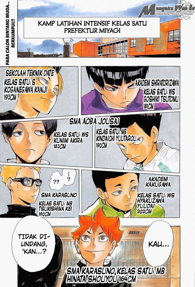Haikyuu!! Chapter 209 - halaman 3