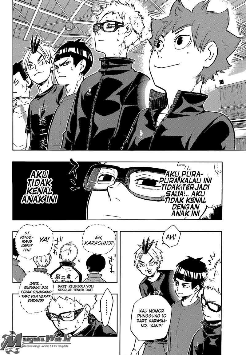 Haikyuu!! Chapter 209 - halaman 6