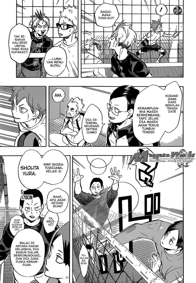 Haikyuu!! Chapter 210 - halaman 8