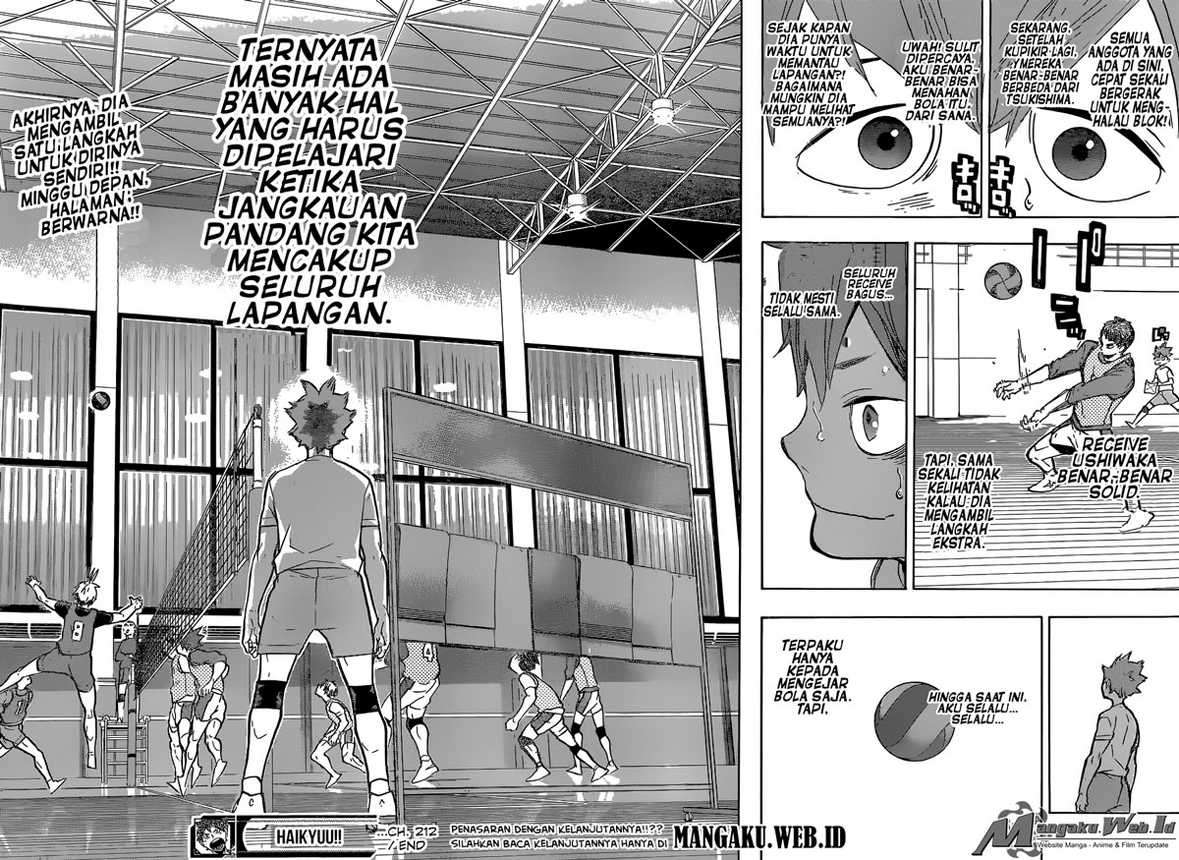 Haikyuu!! Chapter 212 - halaman 19