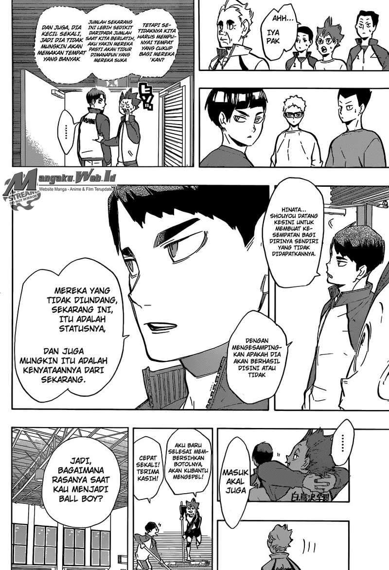 Haikyuu!! Chapter 213 - halaman 6