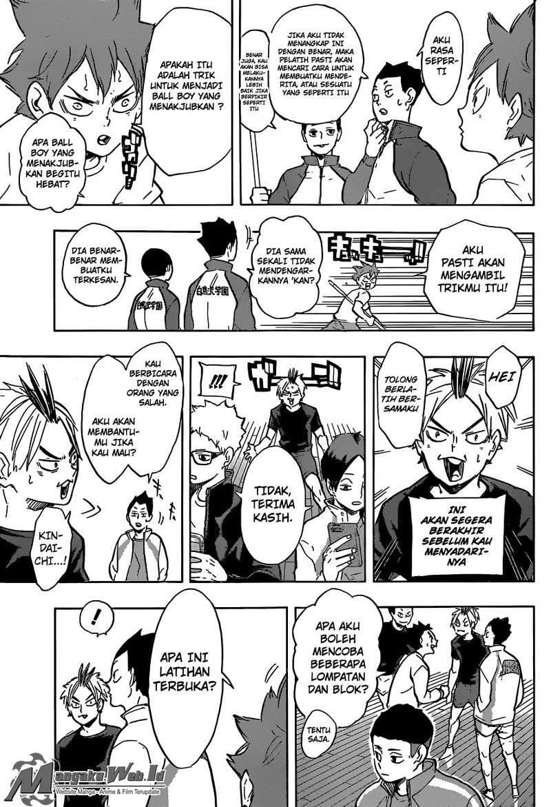 Haikyuu!! Chapter 213 - halaman 7