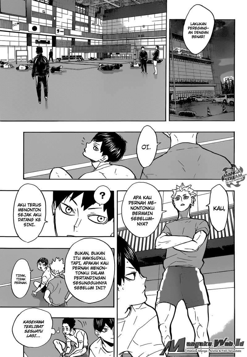 Haikyuu!! Chapter 215 - halaman 15