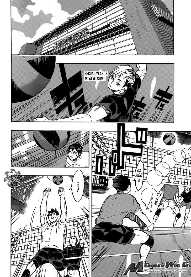 Haikyuu!! Chapter 215 - halaman 9
