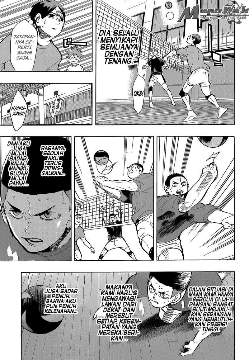 Haikyuu!! Chapter 217 - halaman 10