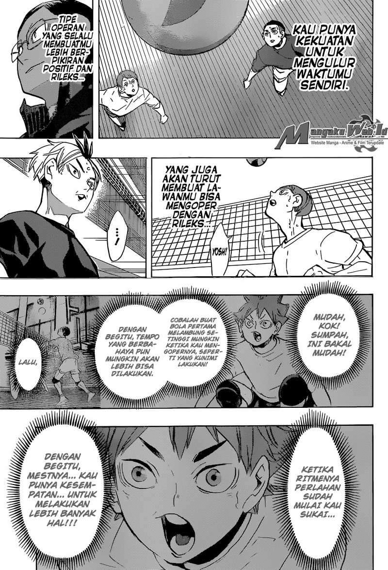 Haikyuu!! Chapter 217 - halaman 18