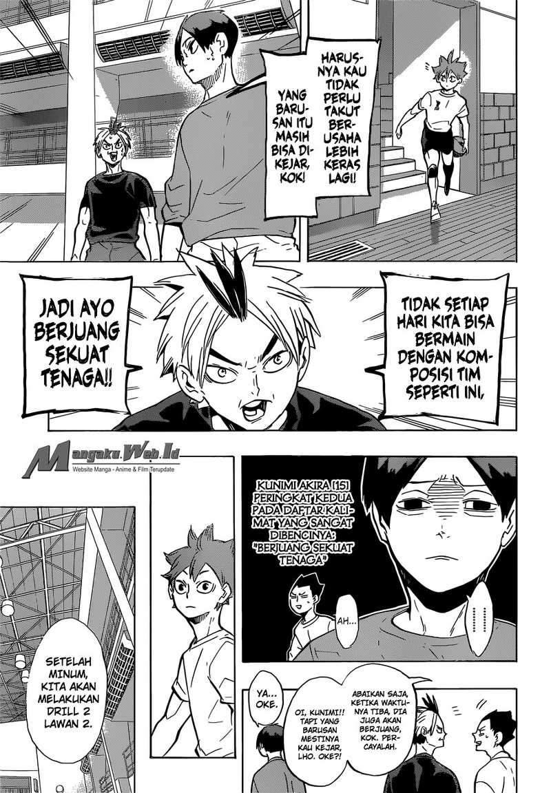 Haikyuu!! Chapter 217 - halaman 6