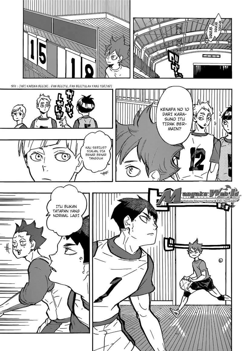 Haikyuu!! Chapter 218 - halaman 14