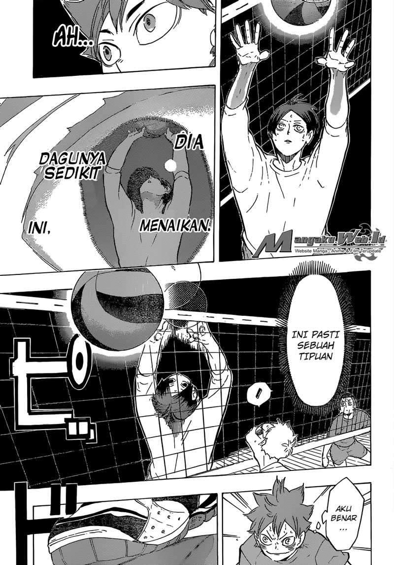 Haikyuu!! Chapter 218 - halaman 4